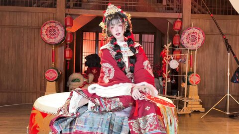 [Cosplay] 阿薰kaOri 新年写真 [576P4V-2.64GB] (3)