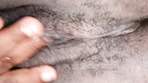 African Horny Girl Masturbating Pussy Orgasm