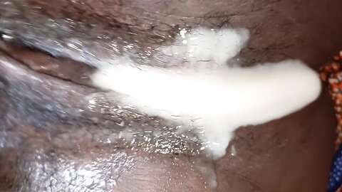 African Horny Girl Masturbating Pussy Orgasm