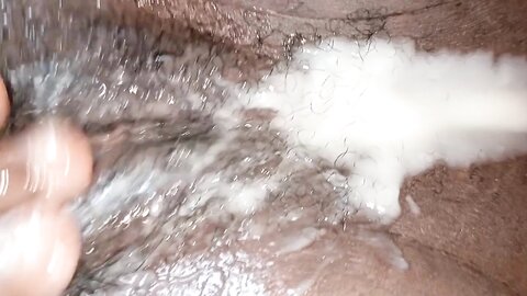 African Horny Girl Masturbating Pussy Orgasm