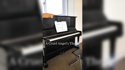 Evangelion Song Piano Play At School