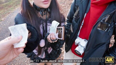 Petite Japanese Tourist Sakura Jumped On A Strangers Cock In Front Of Her Bf