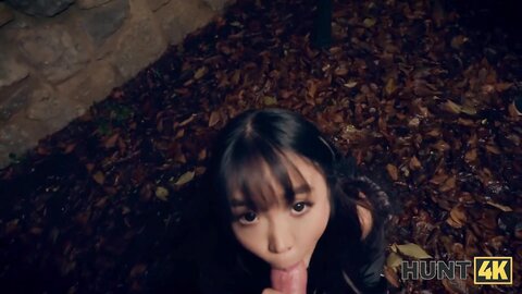 Petite Japanese Tourist Sakura Jumped On A Strangers Cock In Front Of Her Bf