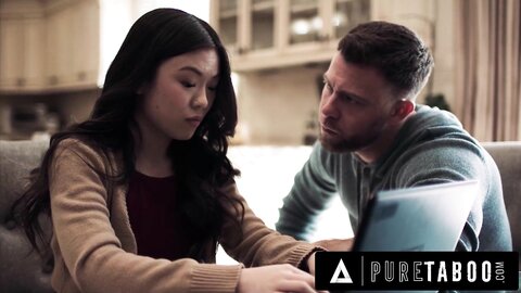 Small Town Girl Lulu Chu Gets Horny While Hearing Roommate Raw Dirty With Slimthick Vic