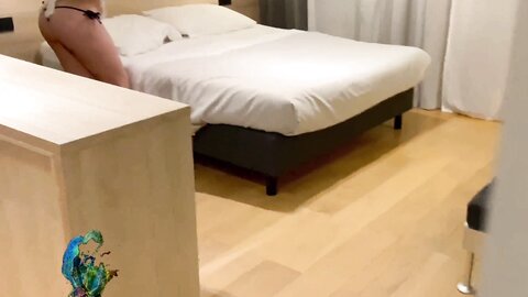 Spying On A Horny Maid