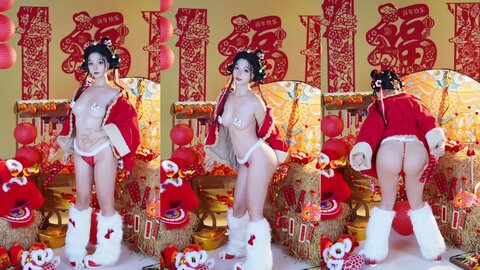 [Cosplay] yuuhui玉汇 2026新春特辑 醒狮少女 [131P2V-2.11GB]