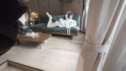 [Cosplay] 蠢沫沫 白毛衣 [18P1V-992MB]