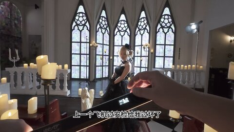 [Cosplay] 蠢沫沫 黑婚纱 [37P1V-3.11GB]