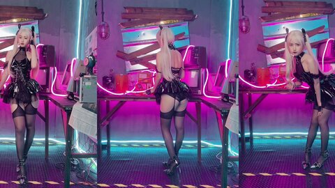 [Cosplay] 不呆猫 小恶魔 [73P1V-1.36GB]