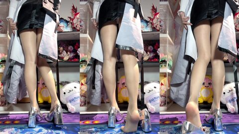 [Cosplay] 白栎Shirly - 明日方舟 普瑞赛斯博士服 (19)