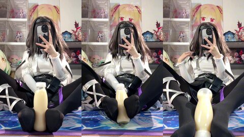 [Cosplay] 白栎Shirly - 明日方舟 普瑞赛斯博士服 (10)