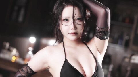 [Cosplay] 抱走莫子aa 黑色心情 [55P1V-1.43GB]