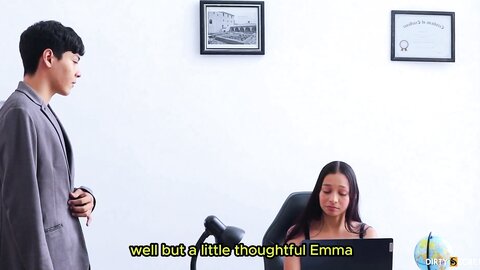 I Get My Ass Fucked Between My Boss Leo Wild And My Partner Lil Timy At A Private Party Emma Anturin