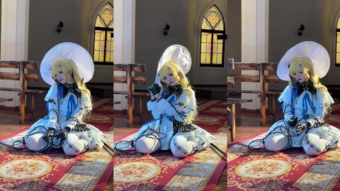 [Cosplay] 阿薰kaOri 鸣潮 菲比 [595P19V-9.76GB] (13)