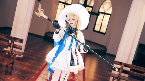[Cosplay] 阿薰kaOri 鸣潮 菲比 [595P19V-9.76GB] (15)