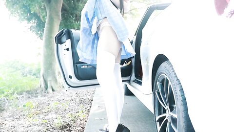 [Cosplay] 不呆猫 白丝过膝袜 [21P12V-209MB] (11)