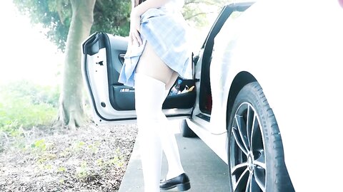 [Cosplay] 不呆猫 白丝过膝袜 [21P12V-209MB] (11)