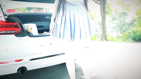 [Cosplay] 不呆猫 白丝过膝袜 [21P12V-209MB] (5)