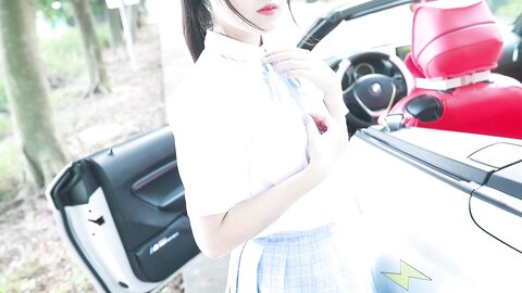 [Cosplay] 不呆猫 白丝过膝袜 [21P12V-209MB] (12)