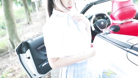 [Cosplay] 不呆猫 白丝过膝袜 [21P12V-209MB] (12)