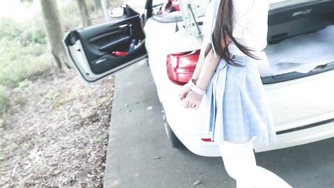 [Cosplay] 不呆猫 白丝过膝袜 [21P12V-209MB] (7)