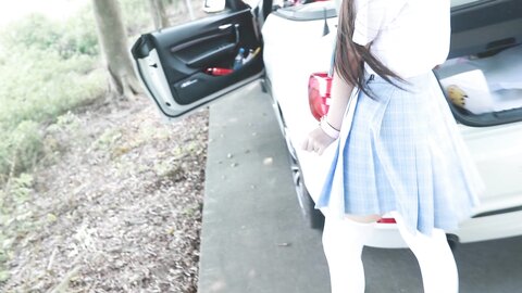 [Cosplay] 不呆猫 白丝过膝袜 [21P12V-209MB] (7)