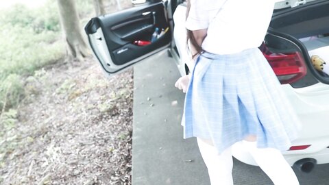 [Cosplay] 不呆猫 白丝过膝袜 [21P12V-209MB] (7)