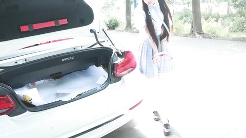 [Cosplay] 不呆猫 白丝过膝袜 [21P12V-209MB] (7)