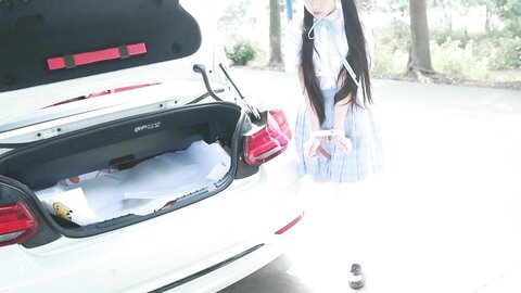 [Cosplay] 不呆猫 白丝过膝袜 [21P12V-209MB] (7)
