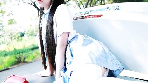 [Cosplay] 不呆猫 白丝过膝袜 [21P12V-209MB] (10)