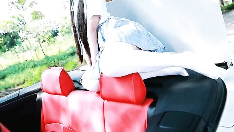 [Cosplay] 不呆猫 白丝过膝袜 [21P12V-209MB] (10)