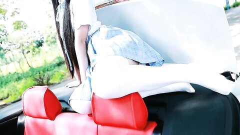 [Cosplay] 不呆猫 白丝过膝袜 [21P12V-209MB] (10)