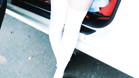 [Cosplay] 不呆猫 白丝过膝袜 [21P12V-209MB] (2)