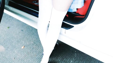 [Cosplay] 不呆猫 白丝过膝袜 [21P12V-209MB] (2)