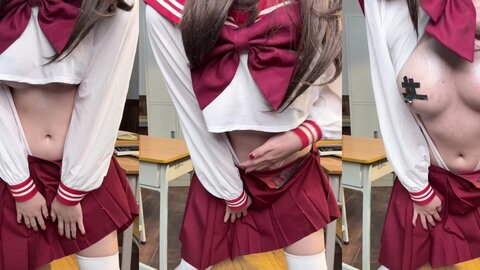 [Cosplay] 阿薰kaOri 白虎女高中生 [110P21V-1.07GB] (10)