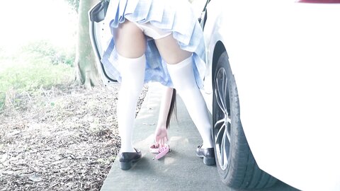 [Cosplay] 不呆猫 白丝过膝袜 [21P12V-209MB] (8)