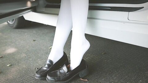[Cosplay] 不呆猫 白丝过膝袜 [21P12V-209MB] (6)