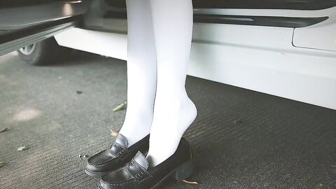 [Cosplay] 不呆猫 白丝过膝袜 [21P12V-209MB] (6)