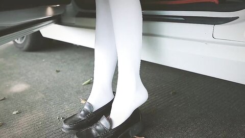 [Cosplay] 不呆猫 白丝过膝袜 [21P12V-209MB] (6)