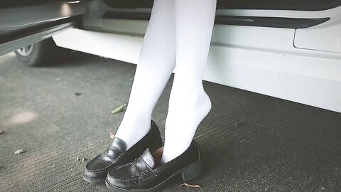 [Cosplay] 不呆猫 白丝过膝袜 [21P12V-209MB] (6)
