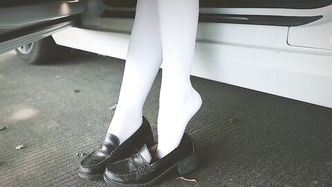 [Cosplay] 不呆猫 白丝过膝袜 [21P12V-209MB] (6)