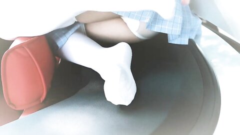 [Cosplay] 不呆猫 白丝过膝袜 [21P12V-209MB] (9)