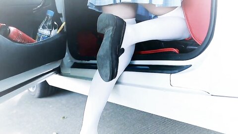 [Cosplay] 不呆猫 白丝过膝袜 [21P12V-209MB] (3)
