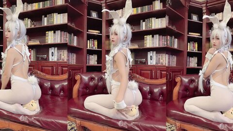 [Cosplay] 萌芽儿o0 恶毒白兔 [54P3V-2.49GB] (2)