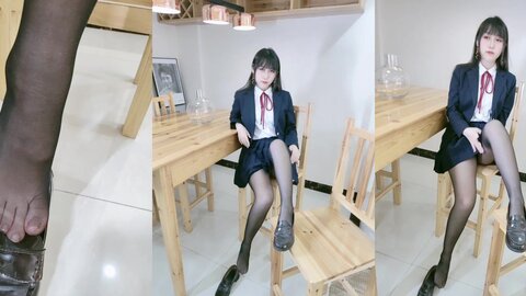 [Cosplay] 不呆猫 校服JK [64P4V-518MB] (4)
