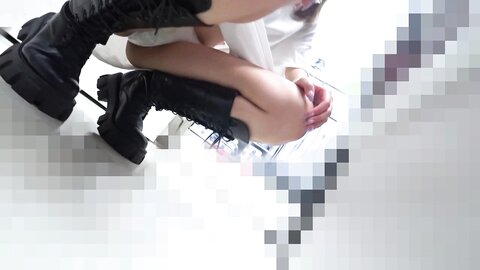 Asian Shop Assistant Voyeur Beautiful Breast Nice Pussy