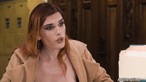 Teen School Babe Lulu Chu Fucks The Trans Principal Ariel Demure