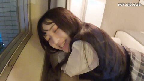 3229024 Mirai`s first film With her pale little body she tries hard to receive adult sexual desire and sludgy sperm