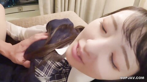 3229024 Mirai`s first film With her pale little body she tries hard to receive adult sexual desire and sludgy sperm