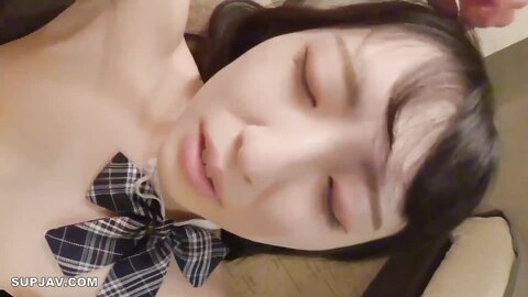3229024 Mirai`s first film With her pale little body she tries hard to receive adult sexual desire and sludgy sperm